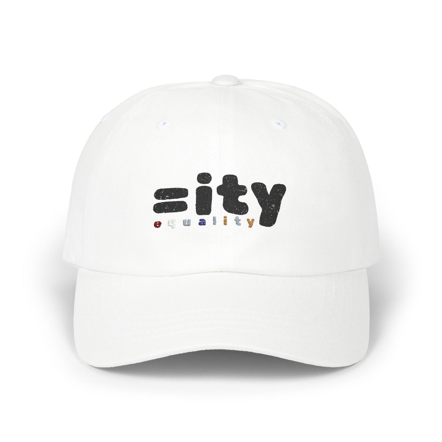 World Equality Classic Dad Cap - Blk Embroidery