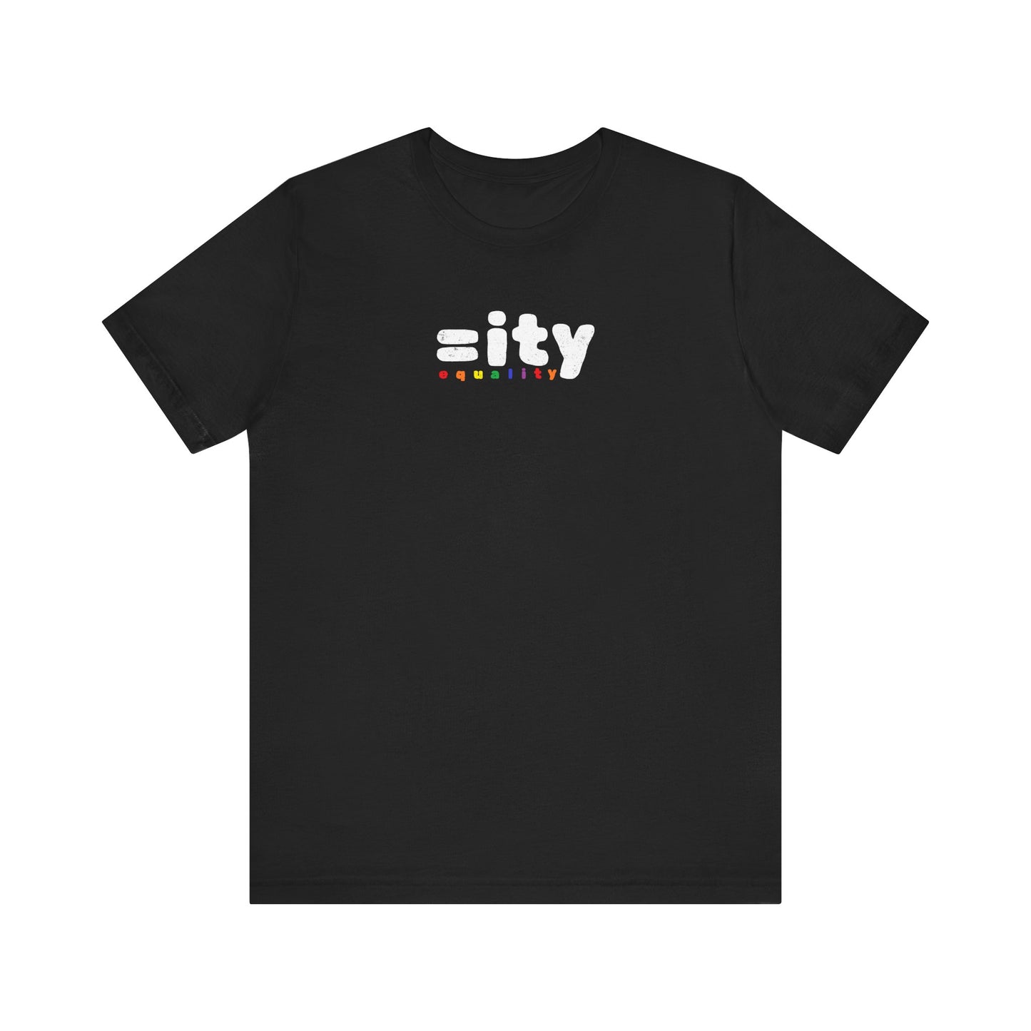Rainbow Equality Unisex Short Sleeve Tee