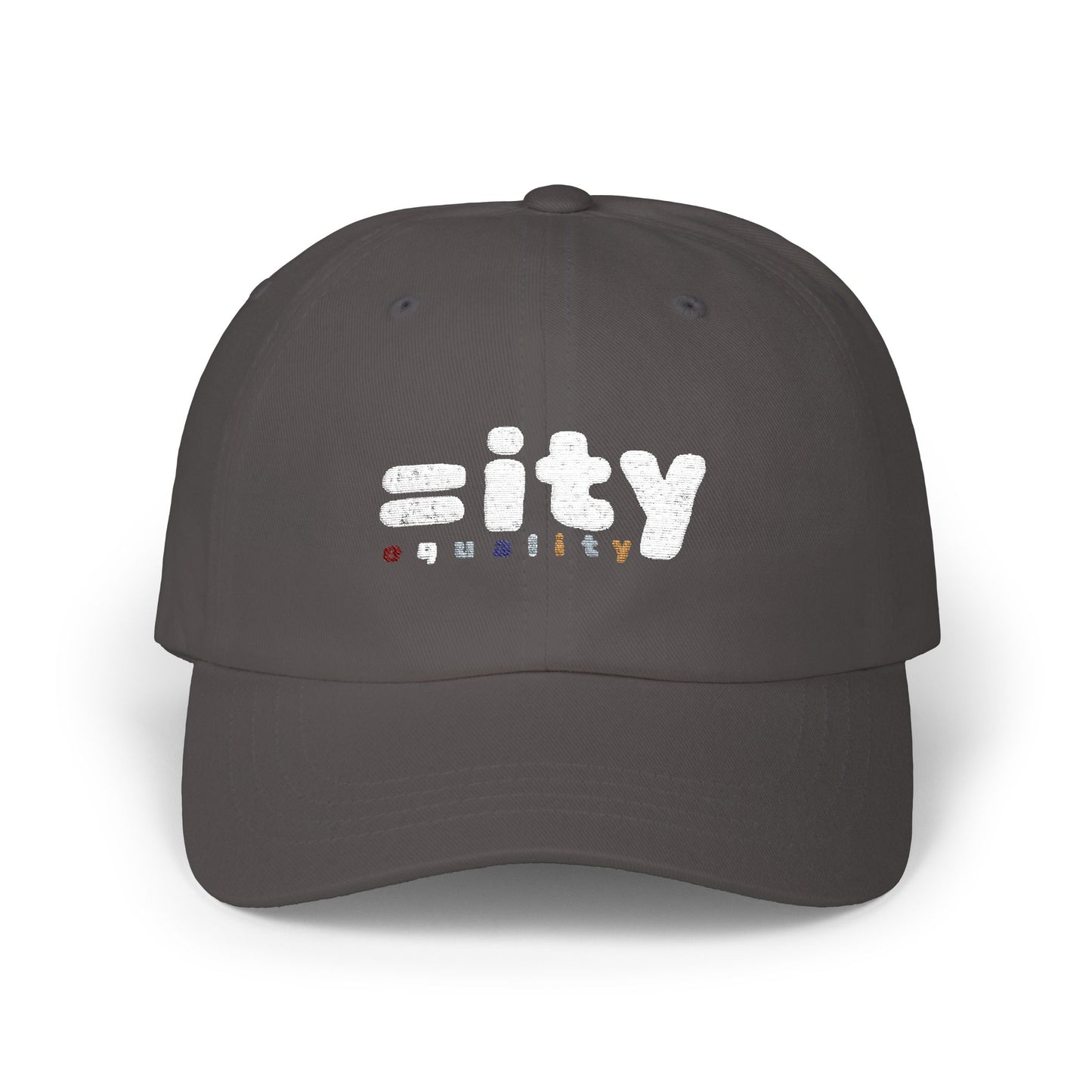 World Equality Classic Dad Cap - Wht Embroidery