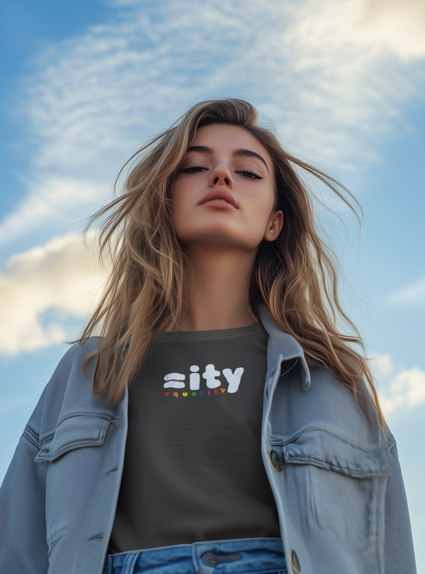 Rainbow Equality Unisex Short Sleeve Tee
