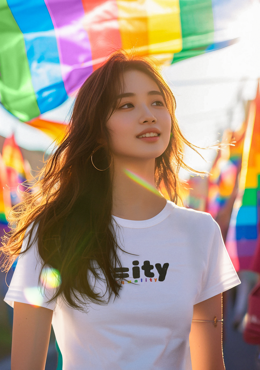 Rainbow Equality Unisex Short Sleeve Tee