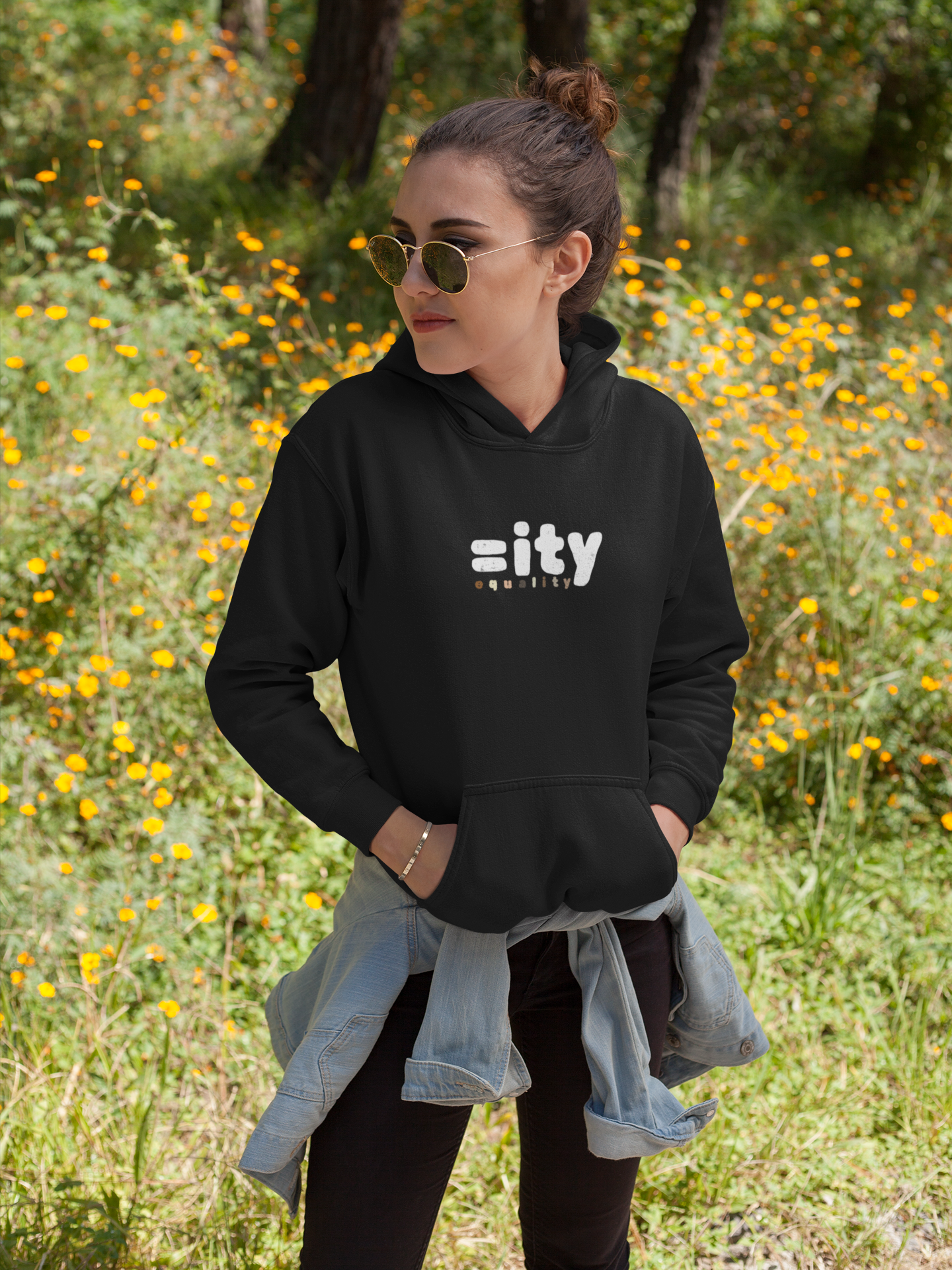 World Equality Unisex Hooded Sweatshirt