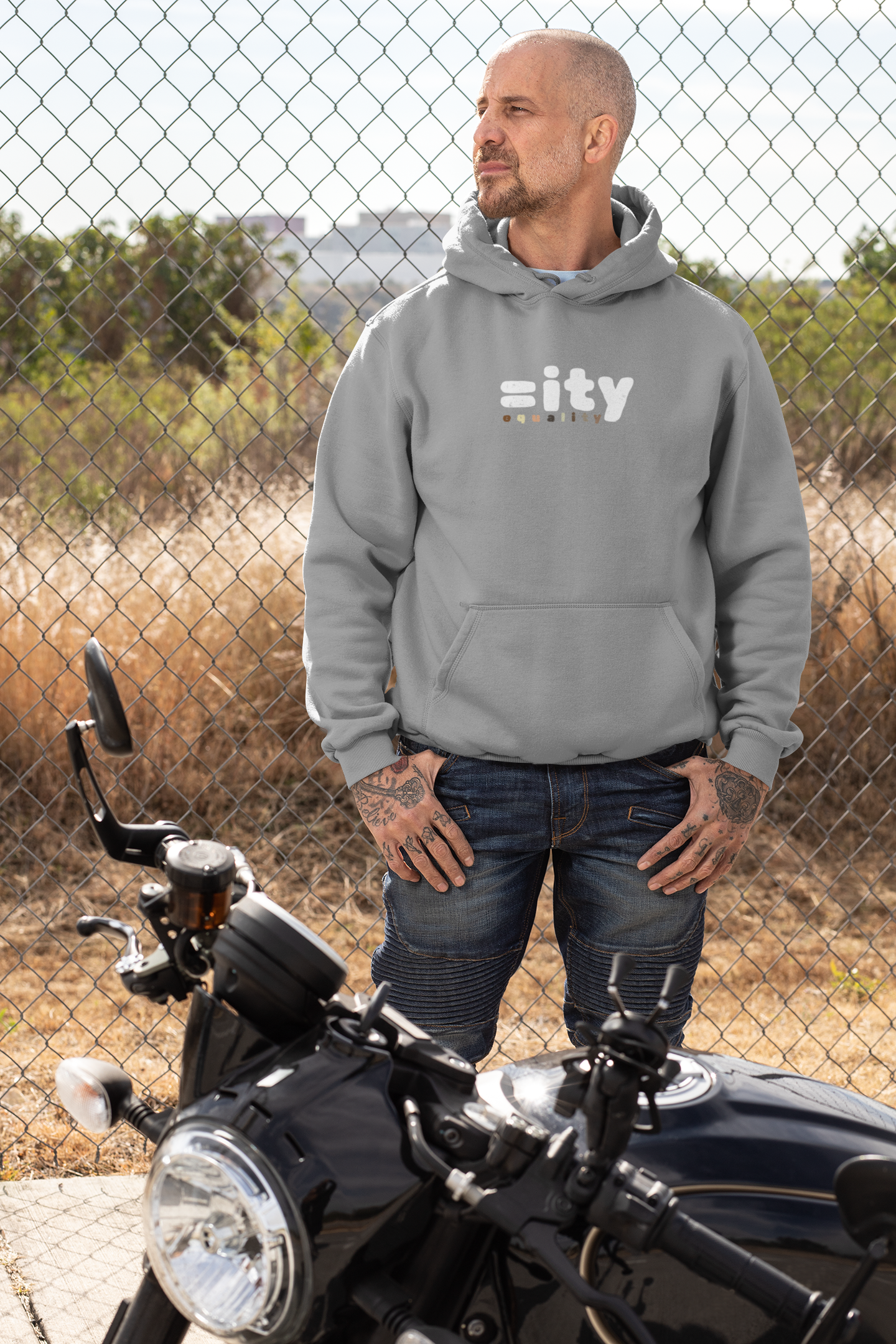 World Equality Unisex Hooded Sweatshirt