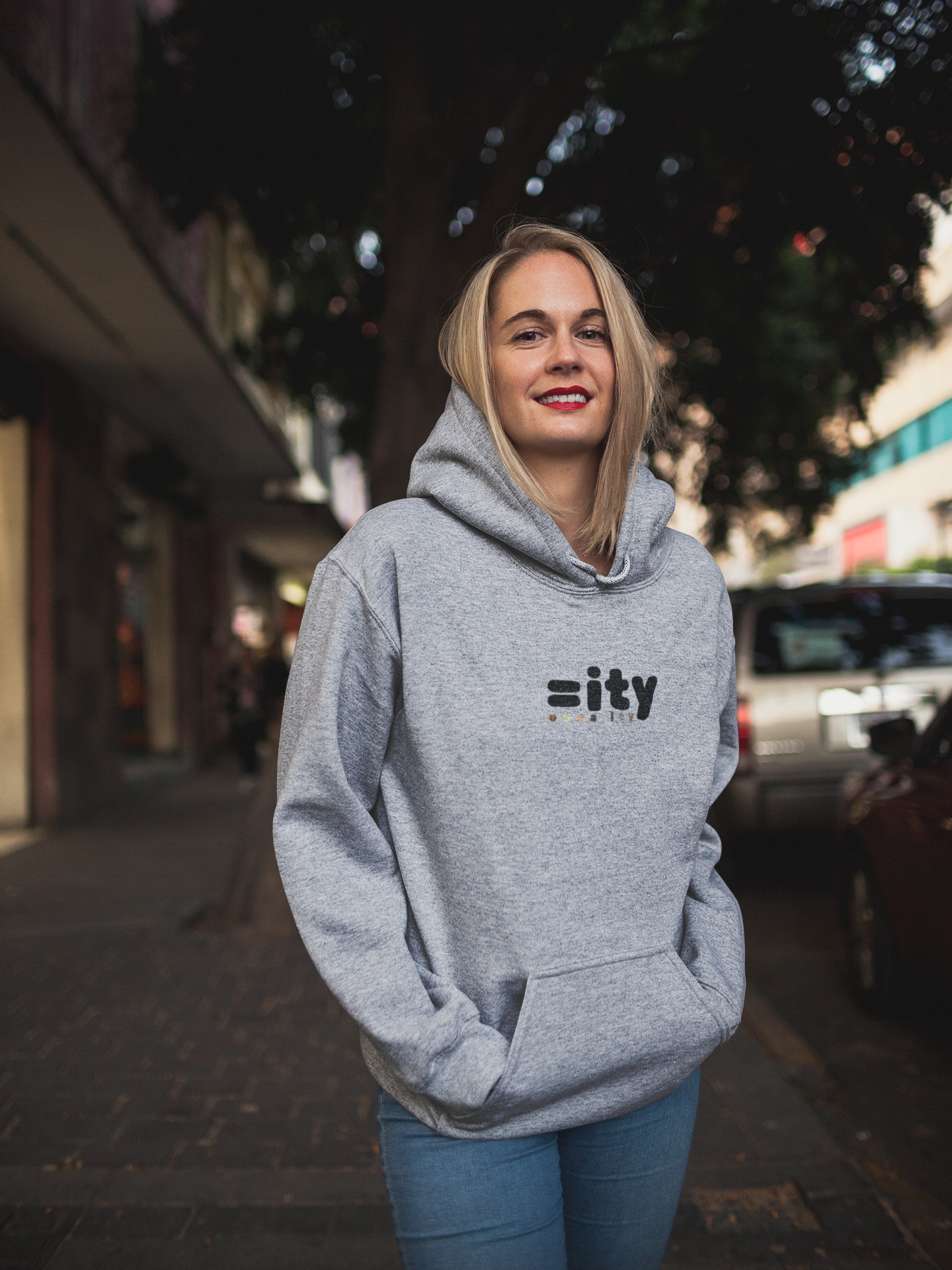 World Equality Unisex Hooded Sweatshirt
