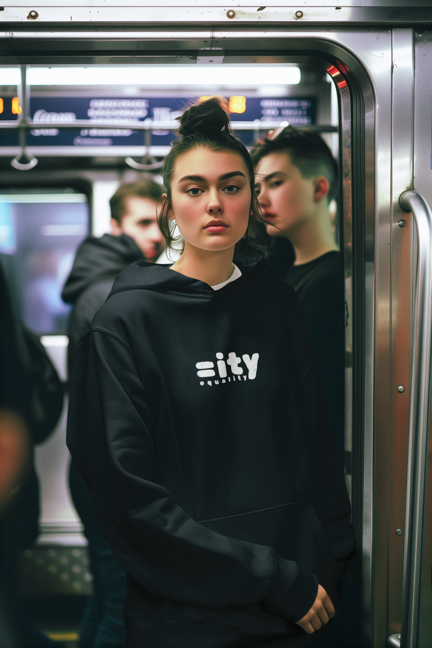 Equality Unisex Hooded Sweatshirt