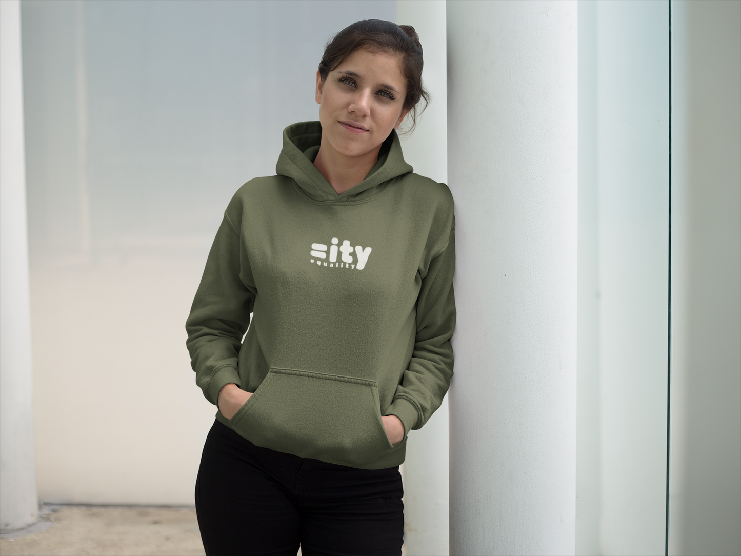 Equality Unisex Hooded Sweatshirt