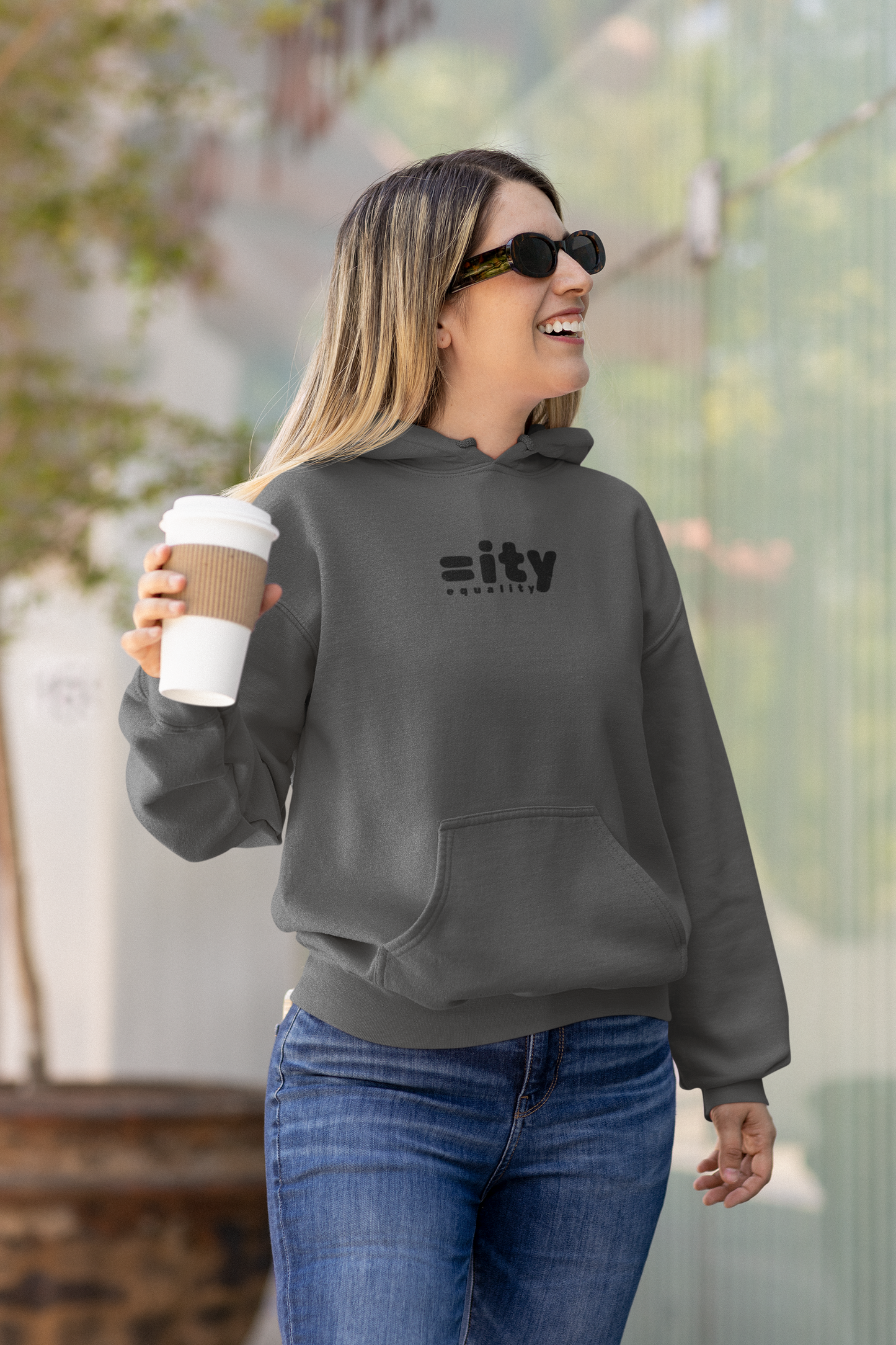 Equality Unisex Hooded Sweatshirt