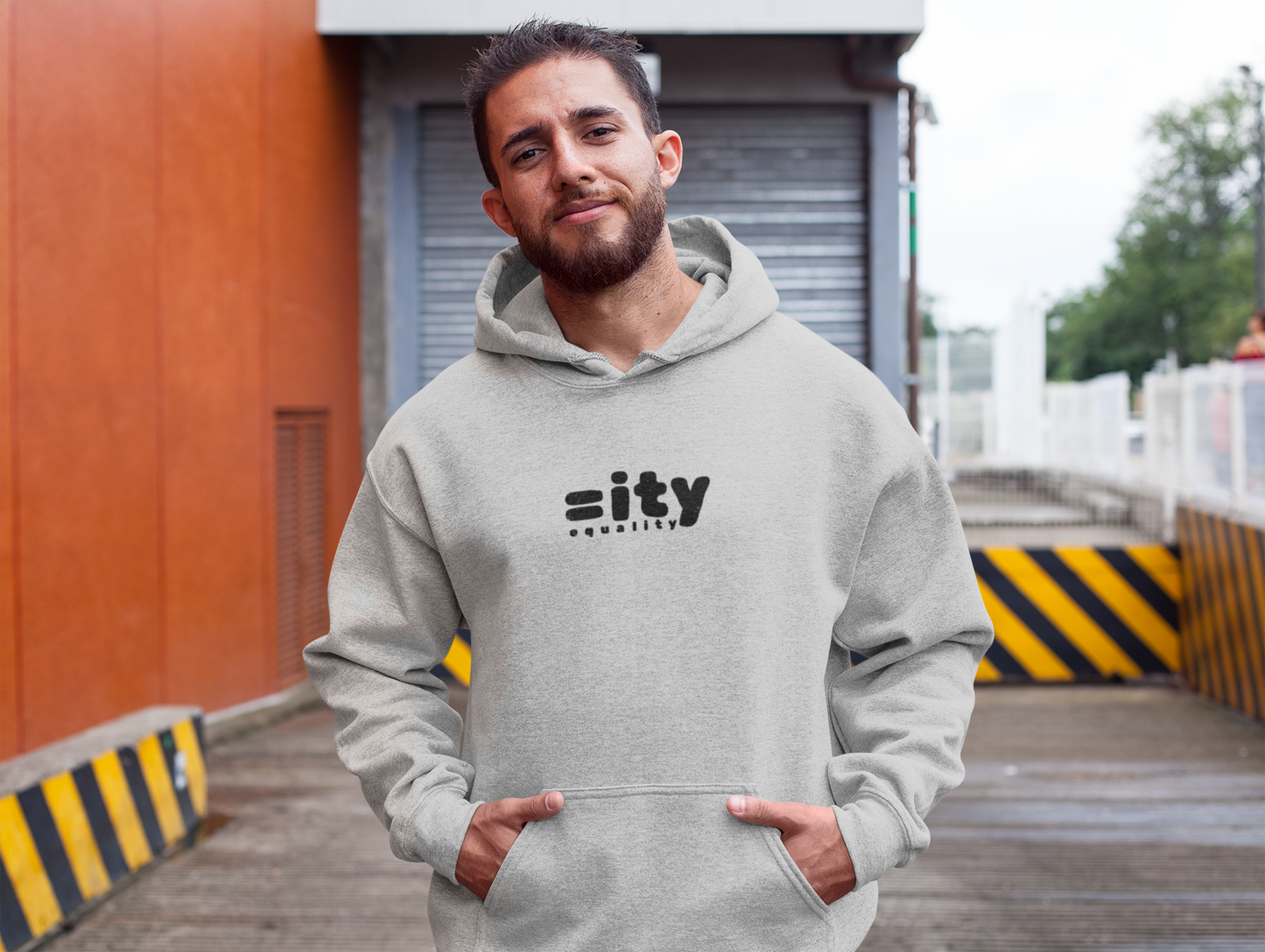 Equality Unisex Hooded Sweatshirt