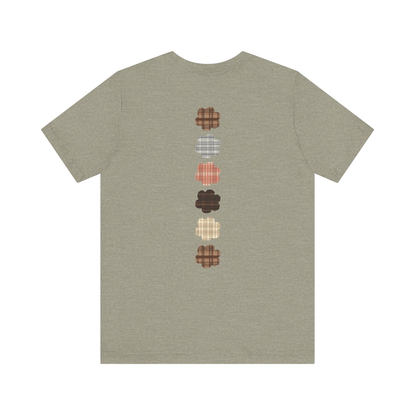Unisex Short Sleeve Tee with message of Peace