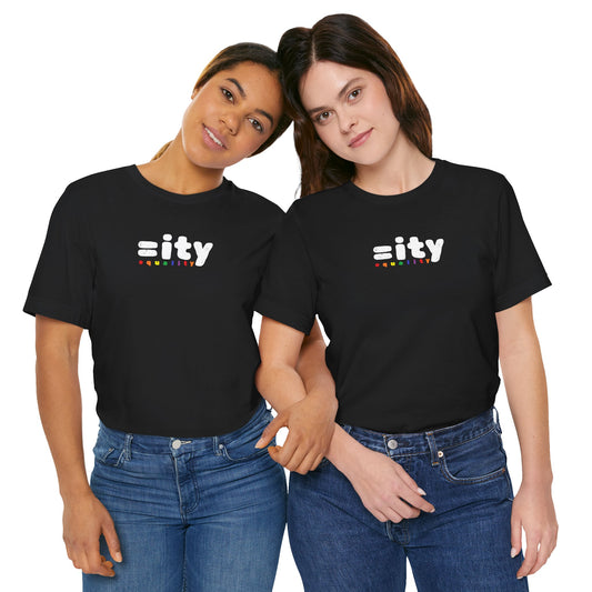 Rainbow Equality Unisex Short Sleeve Tee