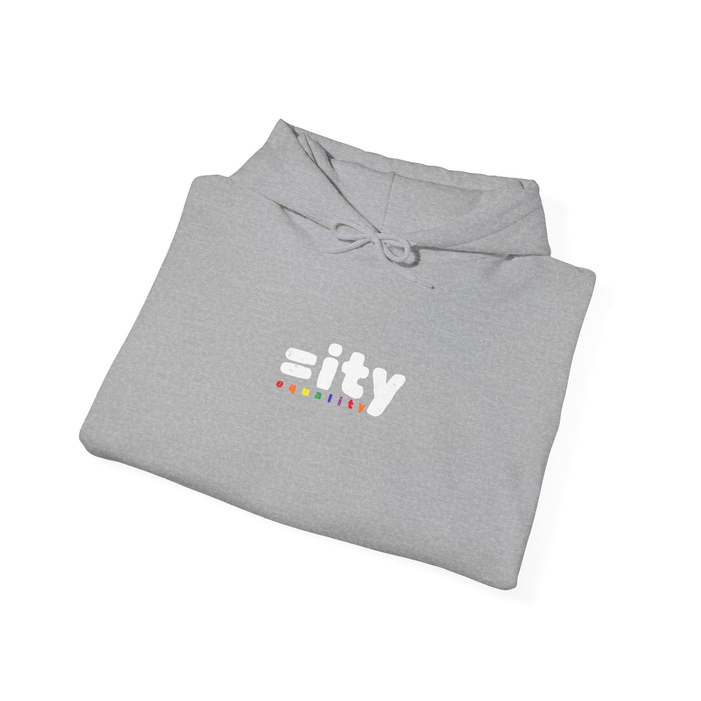 Rainbow Equality Unisex Hooded Sweatshirt