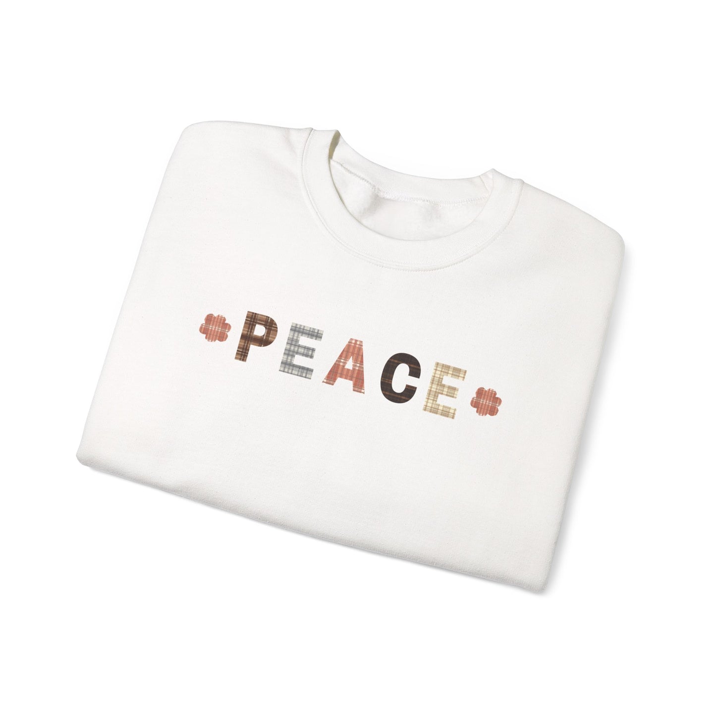 Unisex Peace Crew Neck Sweatshirt