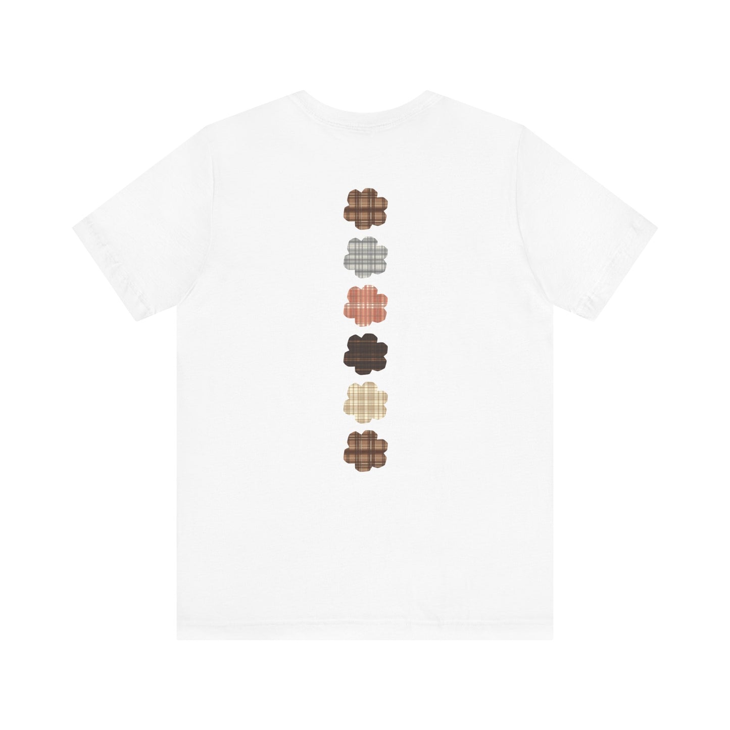 Unisex Short Sleeve Tee with message of Peace
