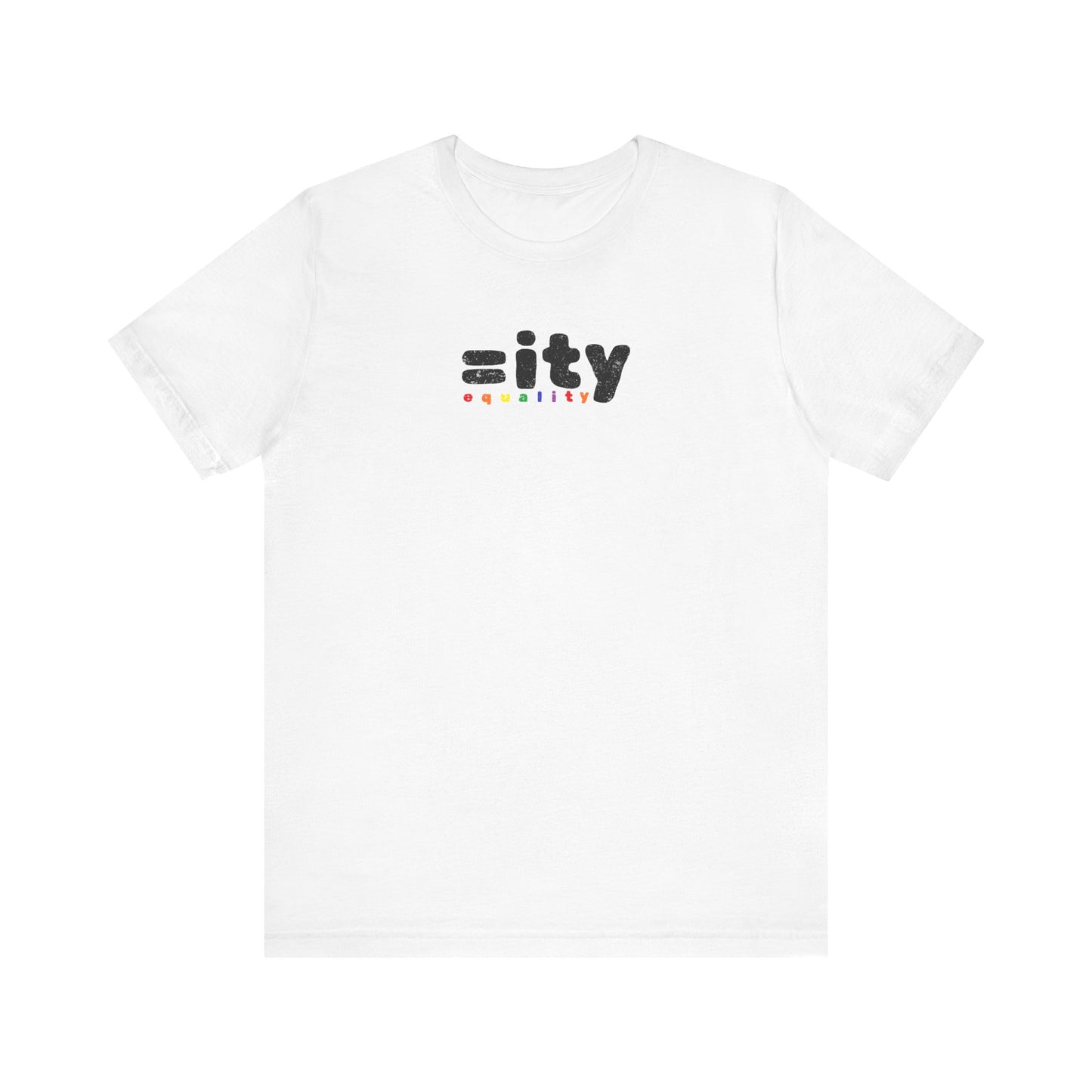 Rainbow Equality Unisex Short Sleeve Tee