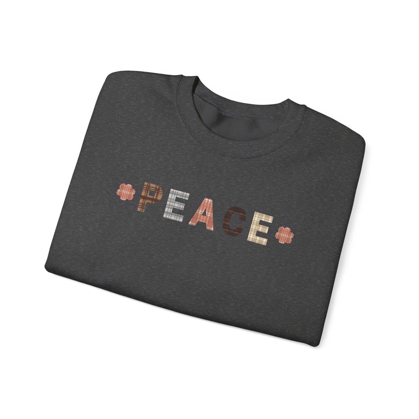 Unisex Peace Crew Neck Sweatshirt