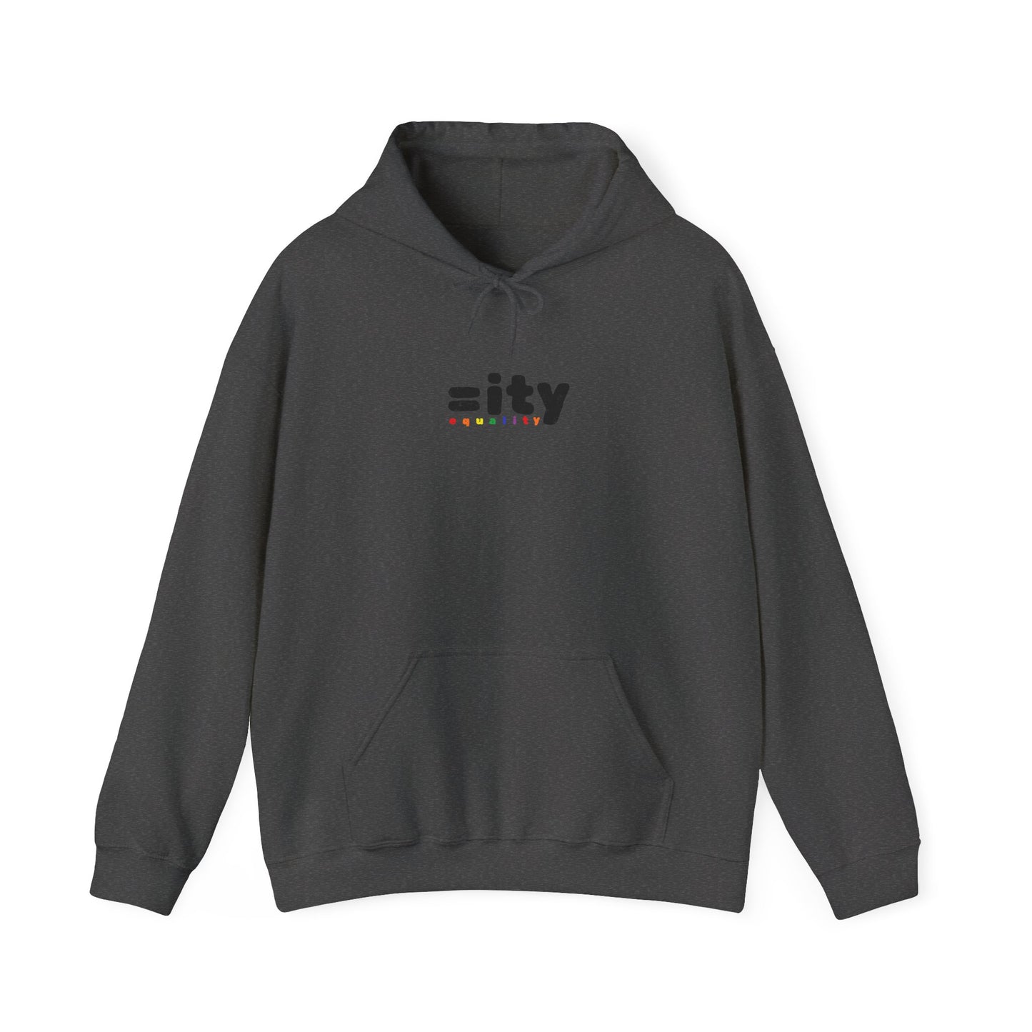 Rainbow Equality Unisex Hooded Sweatshirt