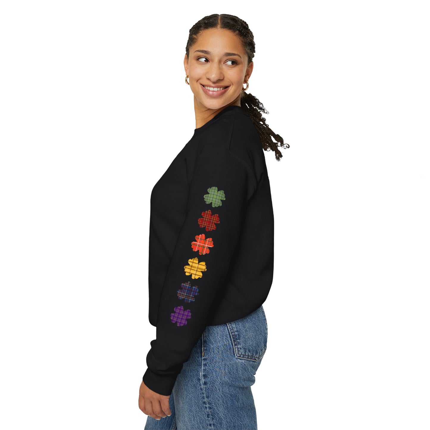 Pride Crew Neck Sweatshirt w/Sleeve Detail