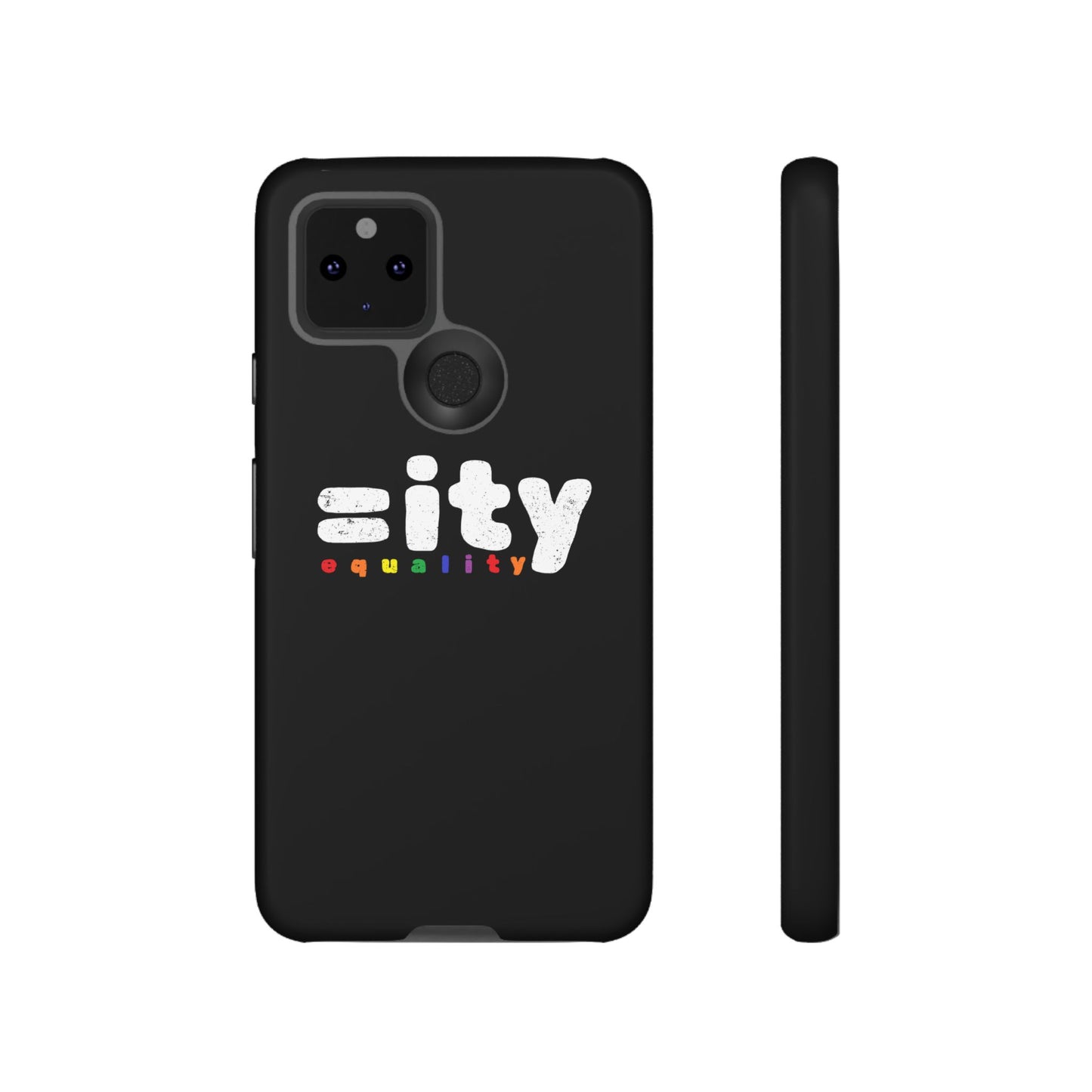 Rainbow Equality Tough Phone Case - Celebrate Diversity and Inclusion