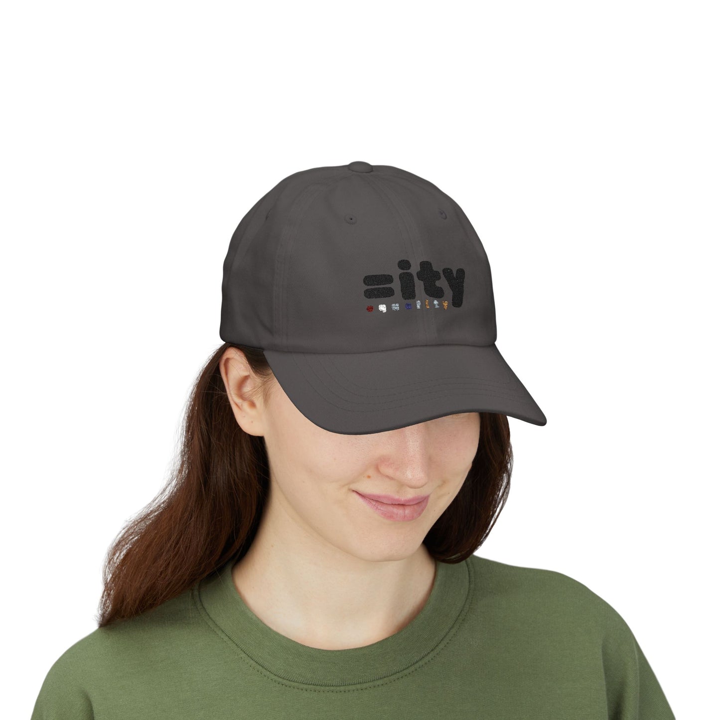 World Equality Classic Dad Cap - Blk Embroidery