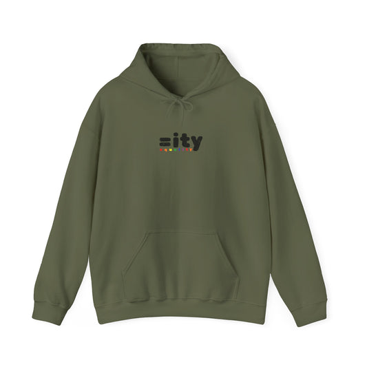 Rainbow Equality Unisex Hooded Sweatshirt