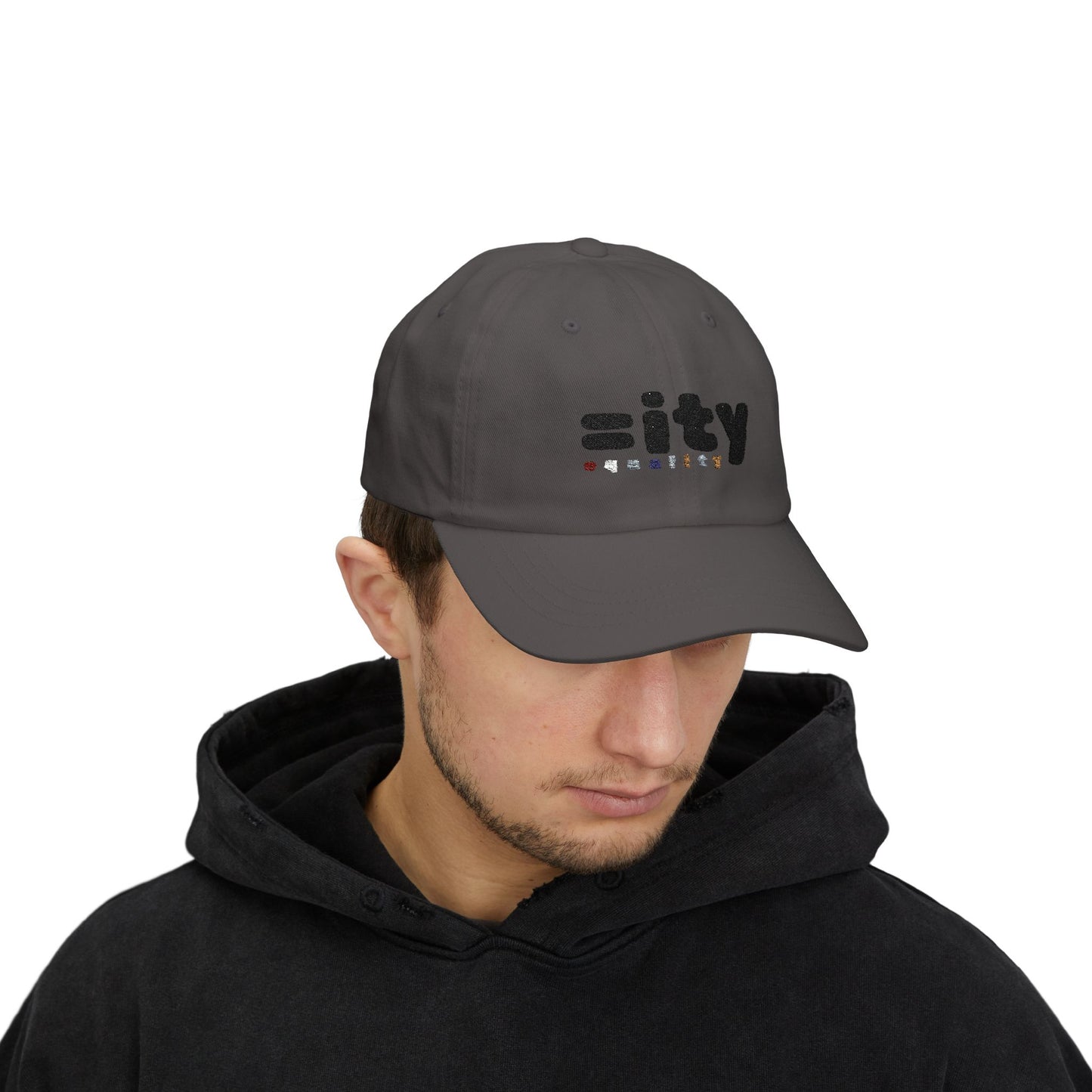 World Equality Classic Dad Cap - Blk Embroidery