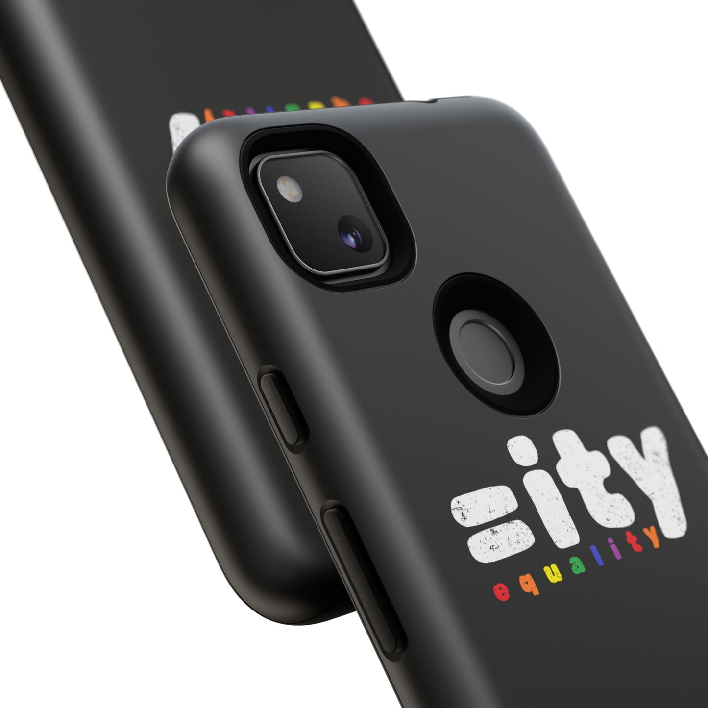 Rainbow Equality Tough Phone Case - Celebrate Diversity and Inclusion