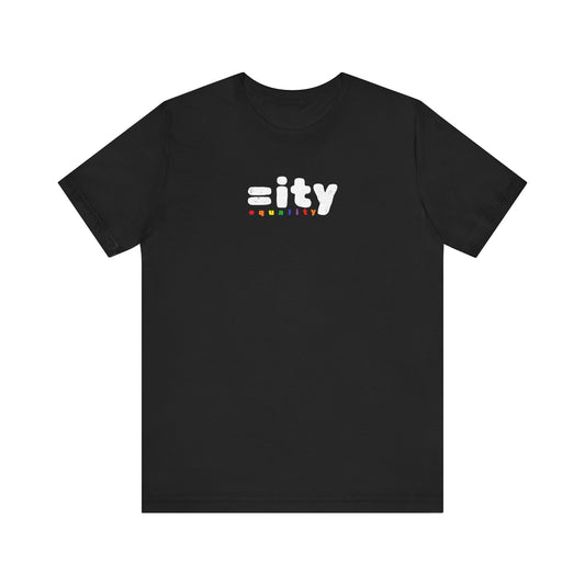 Rainbow Equality Unisex Short Sleeve Tee
