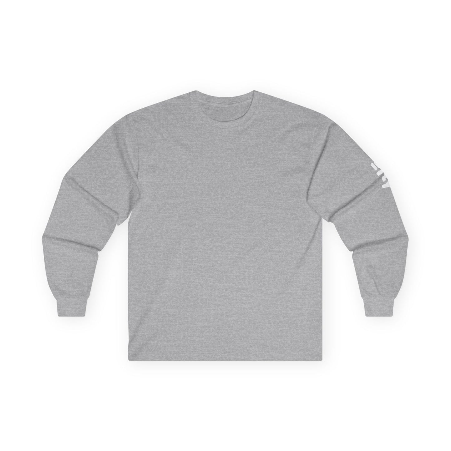 Unisex Long Sleeve Tee with =ity sleeve detail