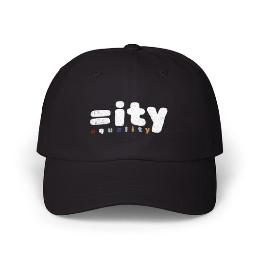 World Equality Classic Dad Cap - Wht Embroidery