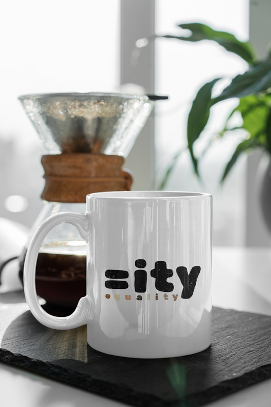 World Equality White Mug - 11oz