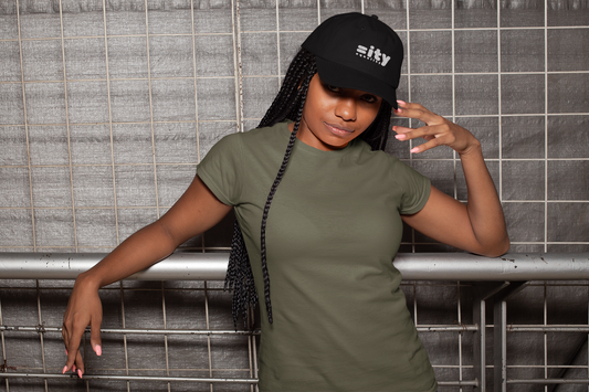 Equality Classic Dad Cap - Wht Embroidery