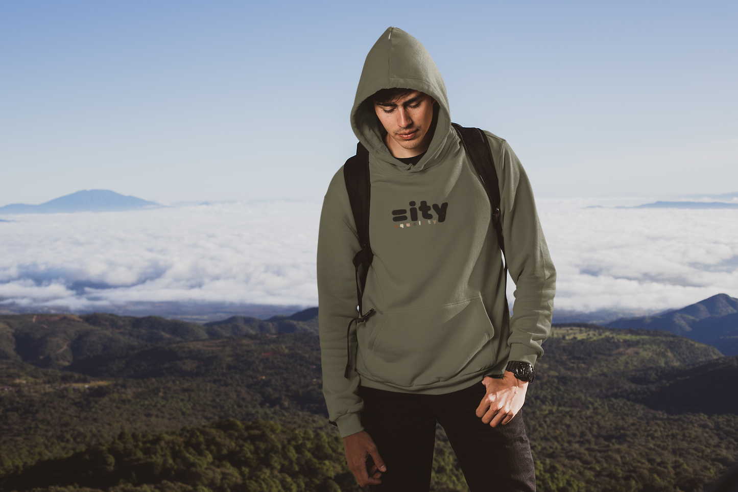 World Equality Unisex Hooded Sweatshirt