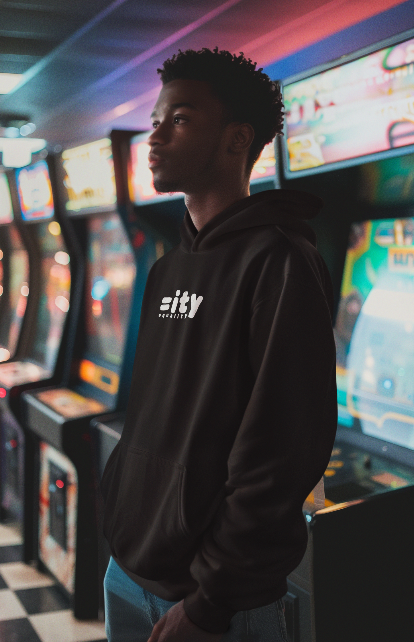 Equality Unisex Hooded Sweatshirt