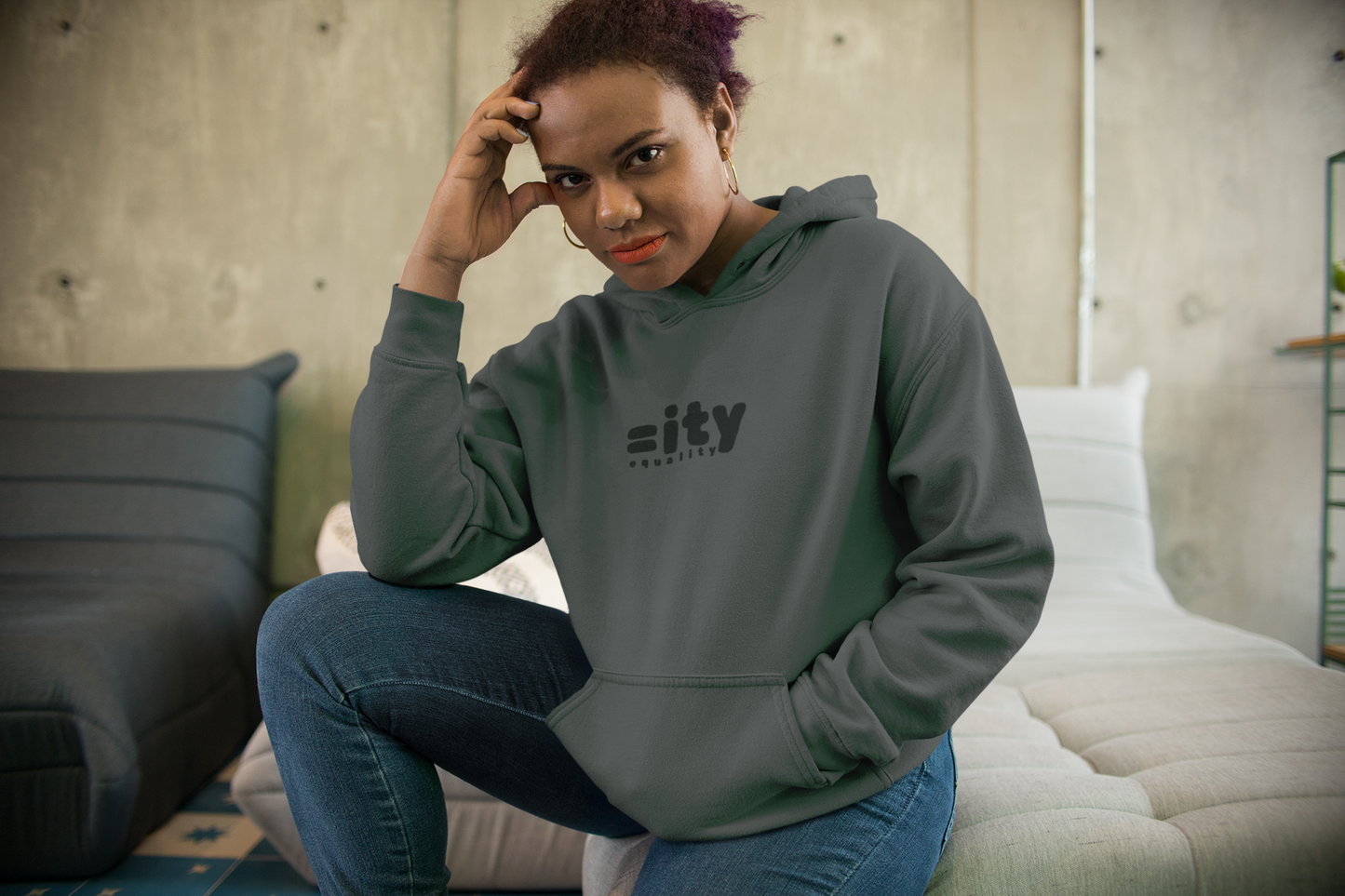 Equality Unisex Hooded Sweatshirt