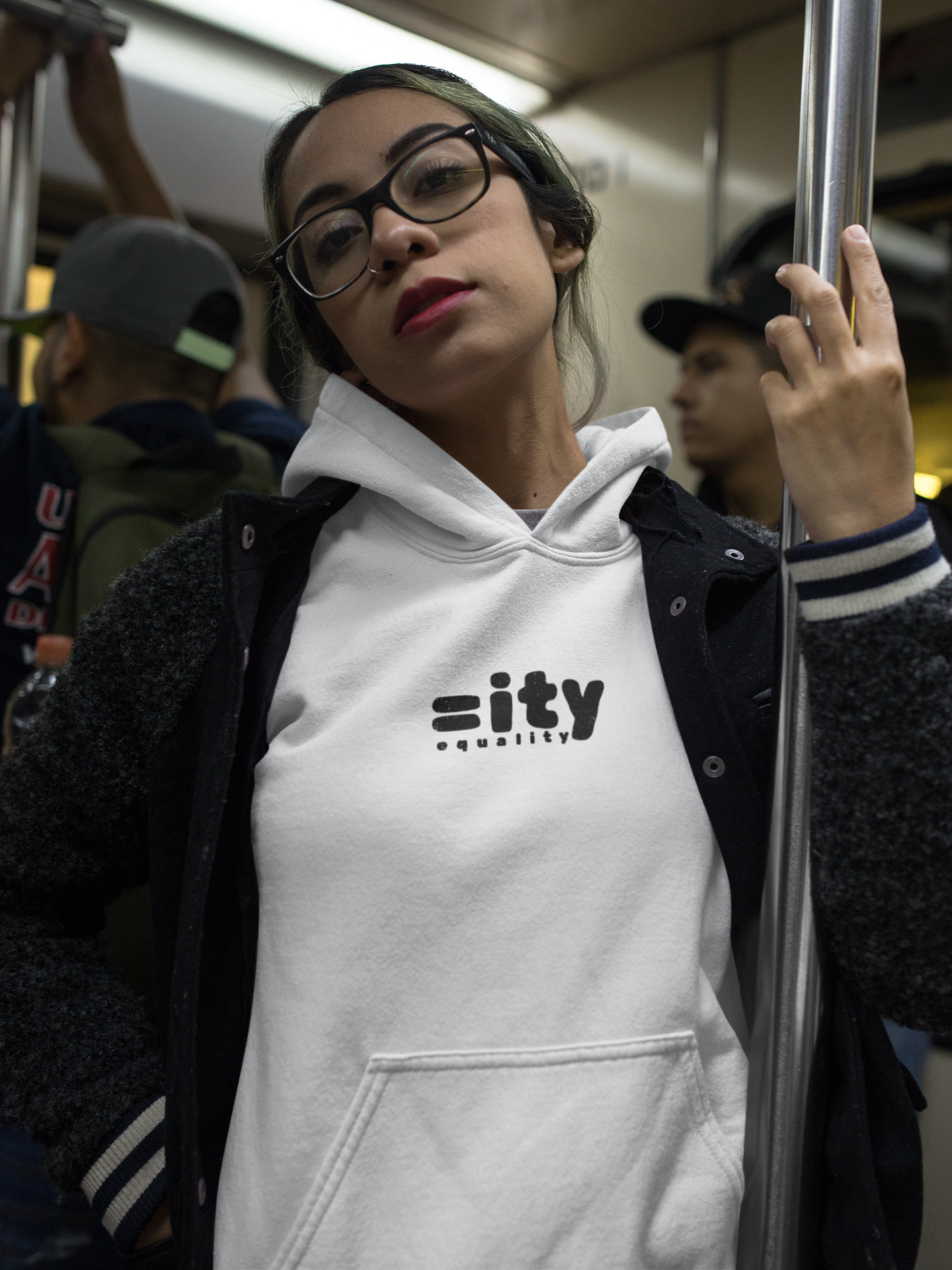 Equality Unisex Hooded Sweatshirt