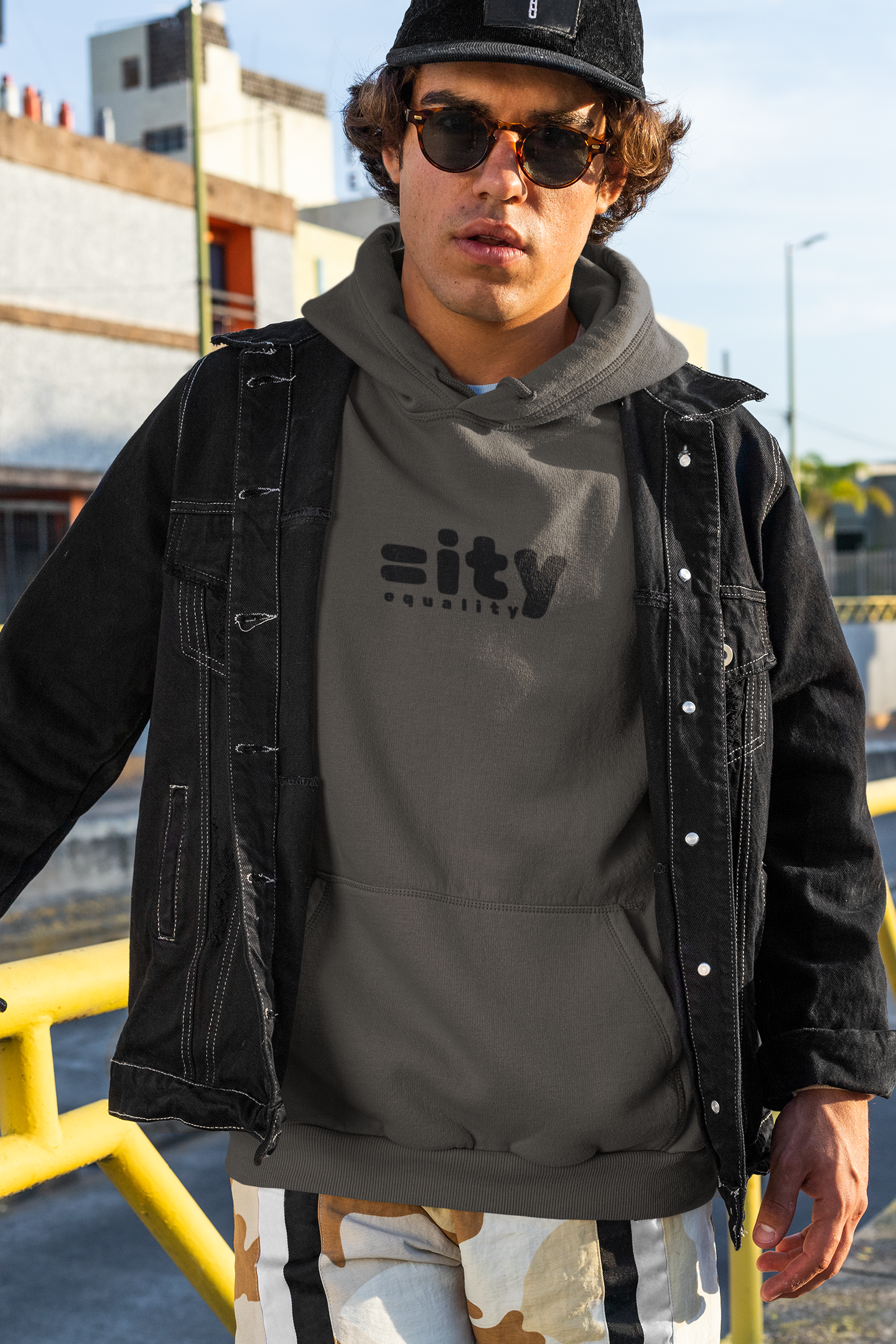 Equality Unisex Hooded Sweatshirt
