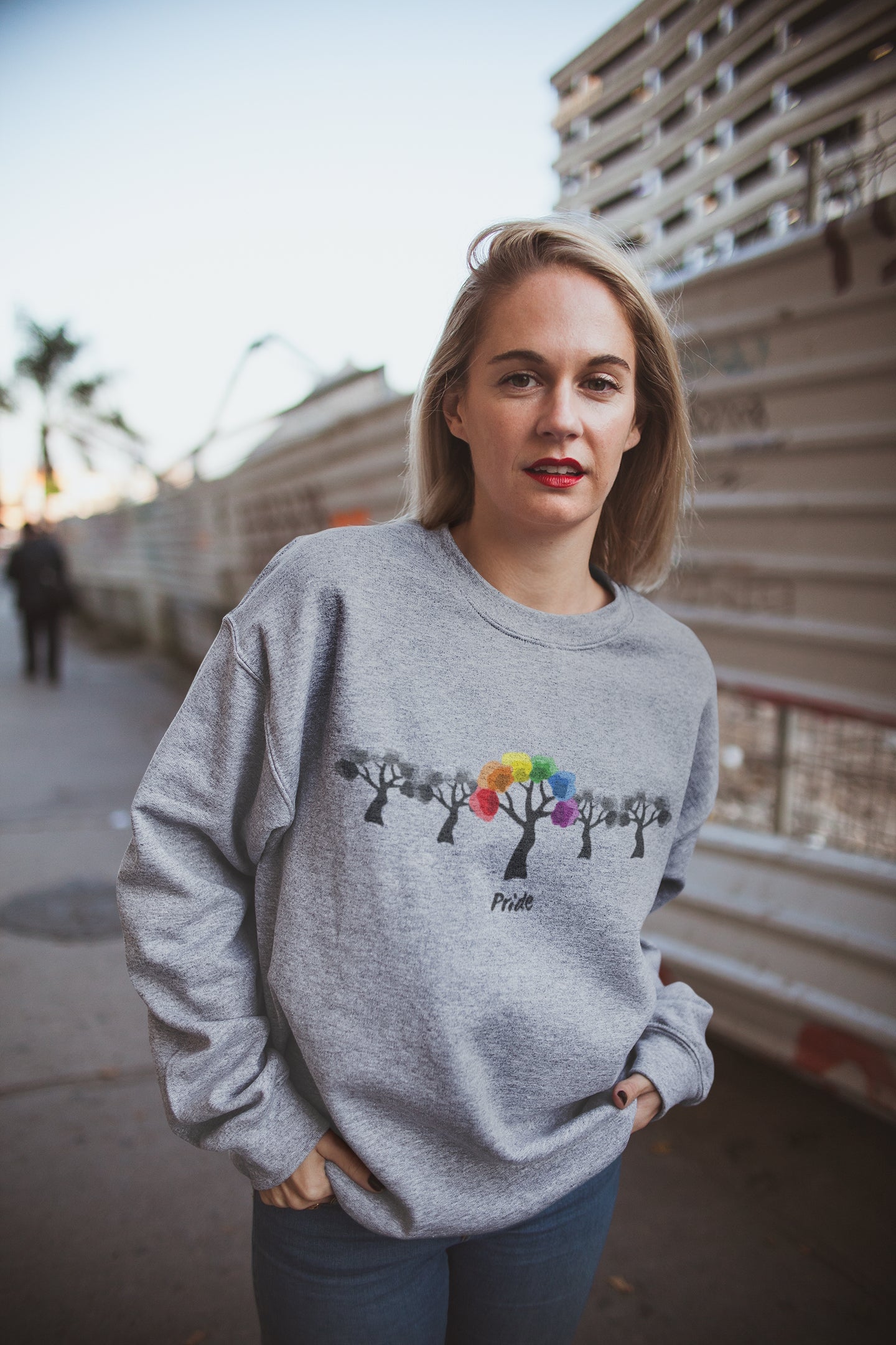 Pride Tree Unisex Crewneck Sweatshirt