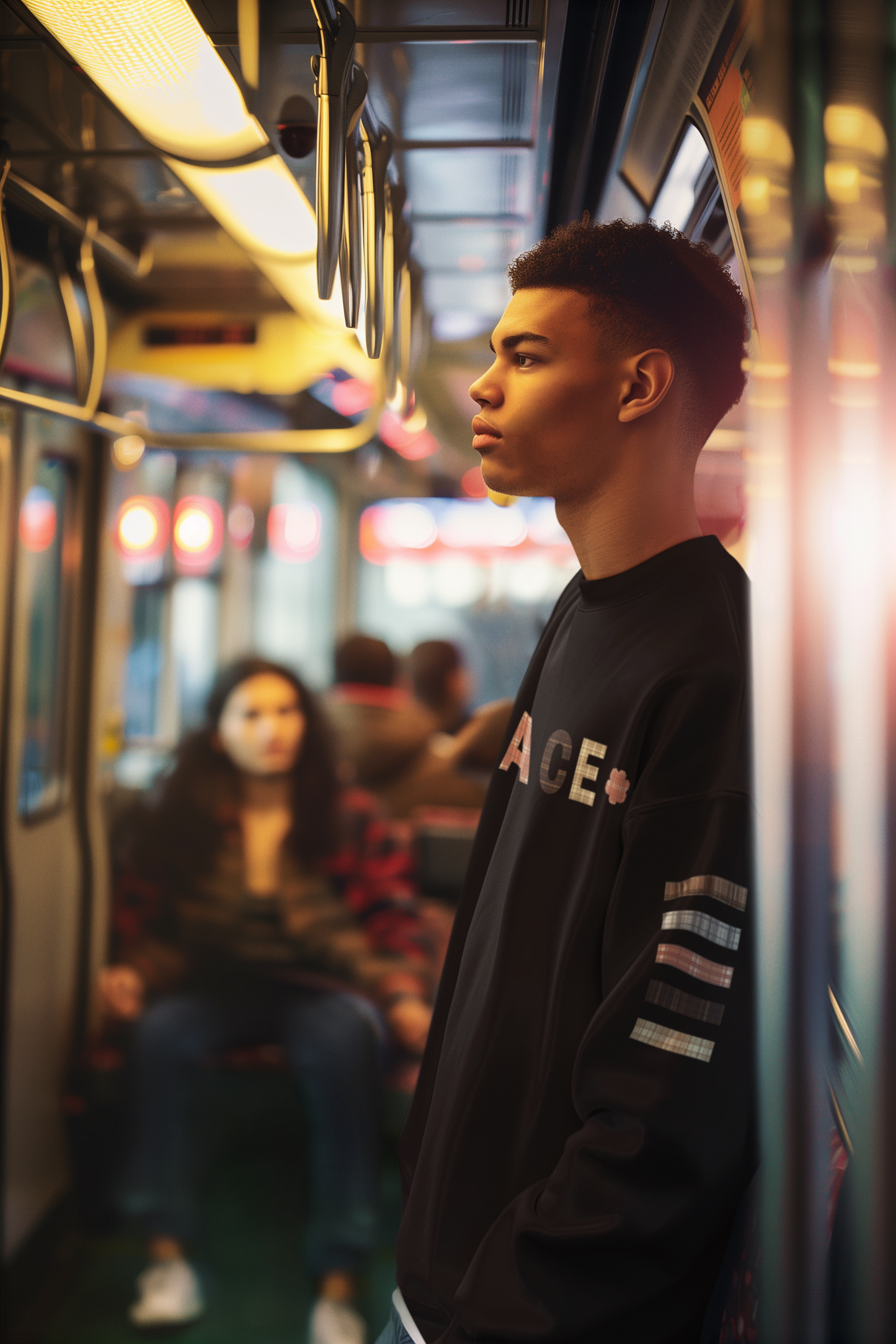 Unisex Peace Crew Neck Sweatshirt