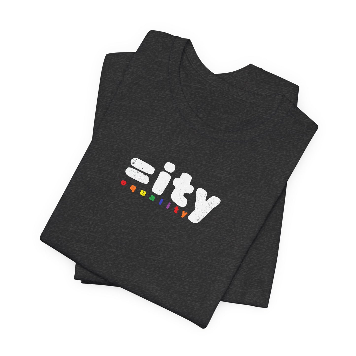 Rainbow Equality Unisex Short Sleeve Tee