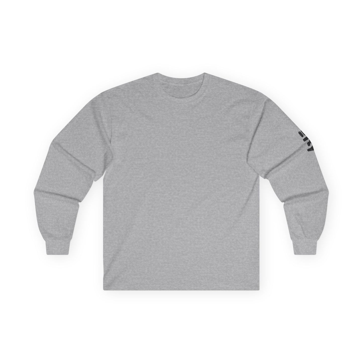 Unisex Long Sleeve Tee with =ity sleeve detail