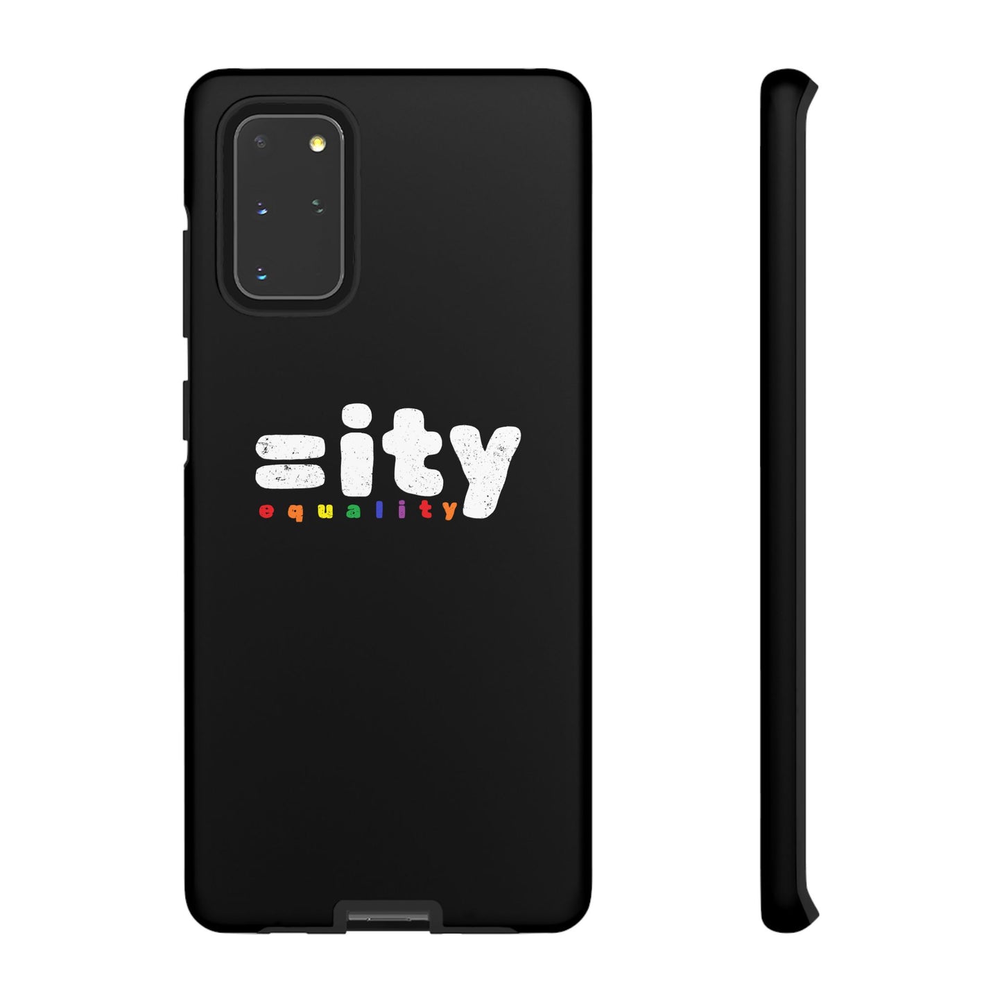Rainbow Equality Tough Phone Case - Celebrate Diversity and Inclusion
