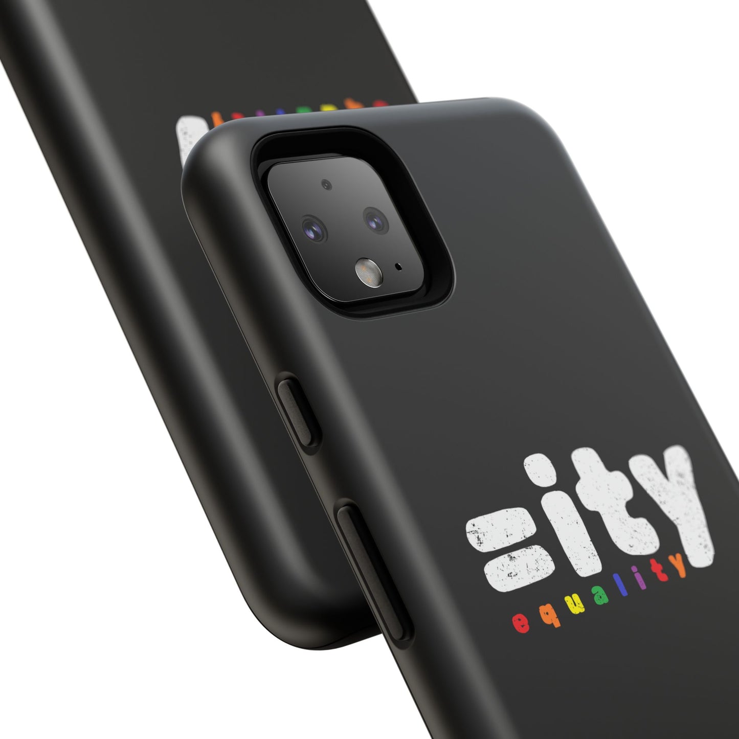 Rainbow Equality Tough Phone Case - Celebrate Diversity and Inclusion