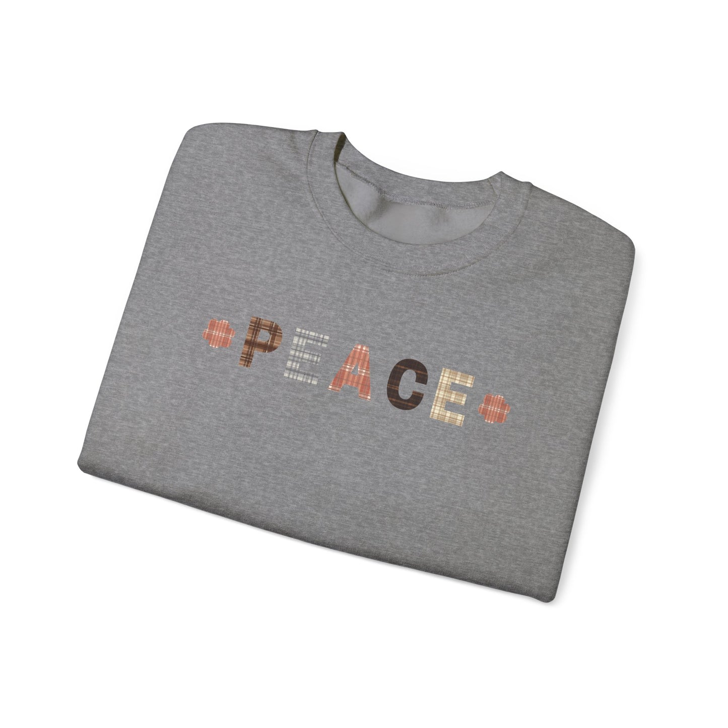 Unisex Peace Crew Neck Sweatshirt