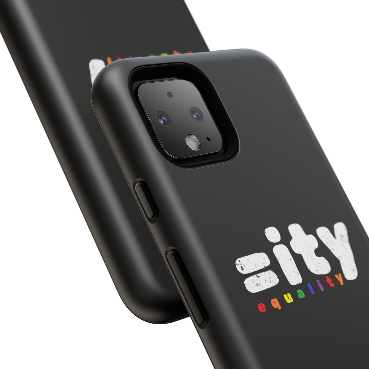 Rainbow Equality Tough Phone Case - Celebrate Diversity and Inclusion