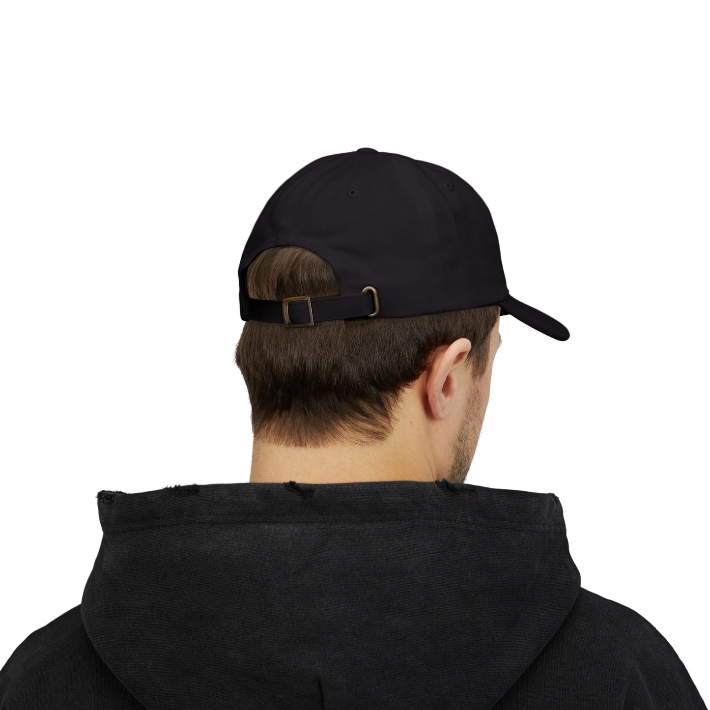 Rainbow Equality Classic Dad Cap - Wht Embroidery