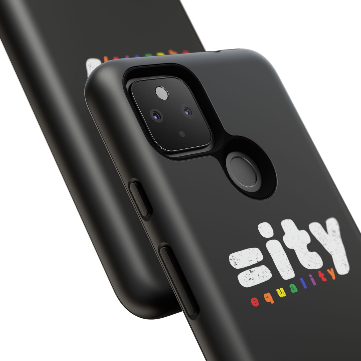 Rainbow Equality Tough Phone Case - Celebrate Diversity and Inclusion