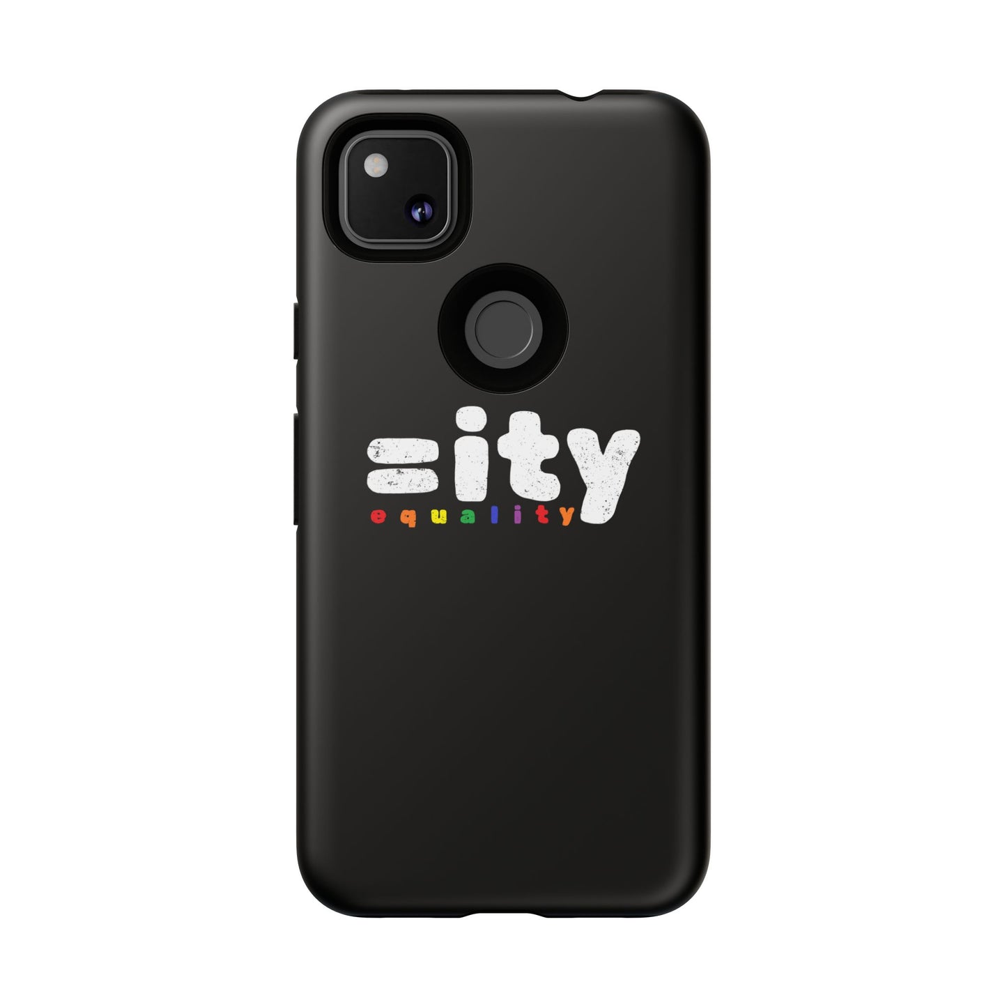 Rainbow Equality Tough Phone Case - Celebrate Diversity and Inclusion