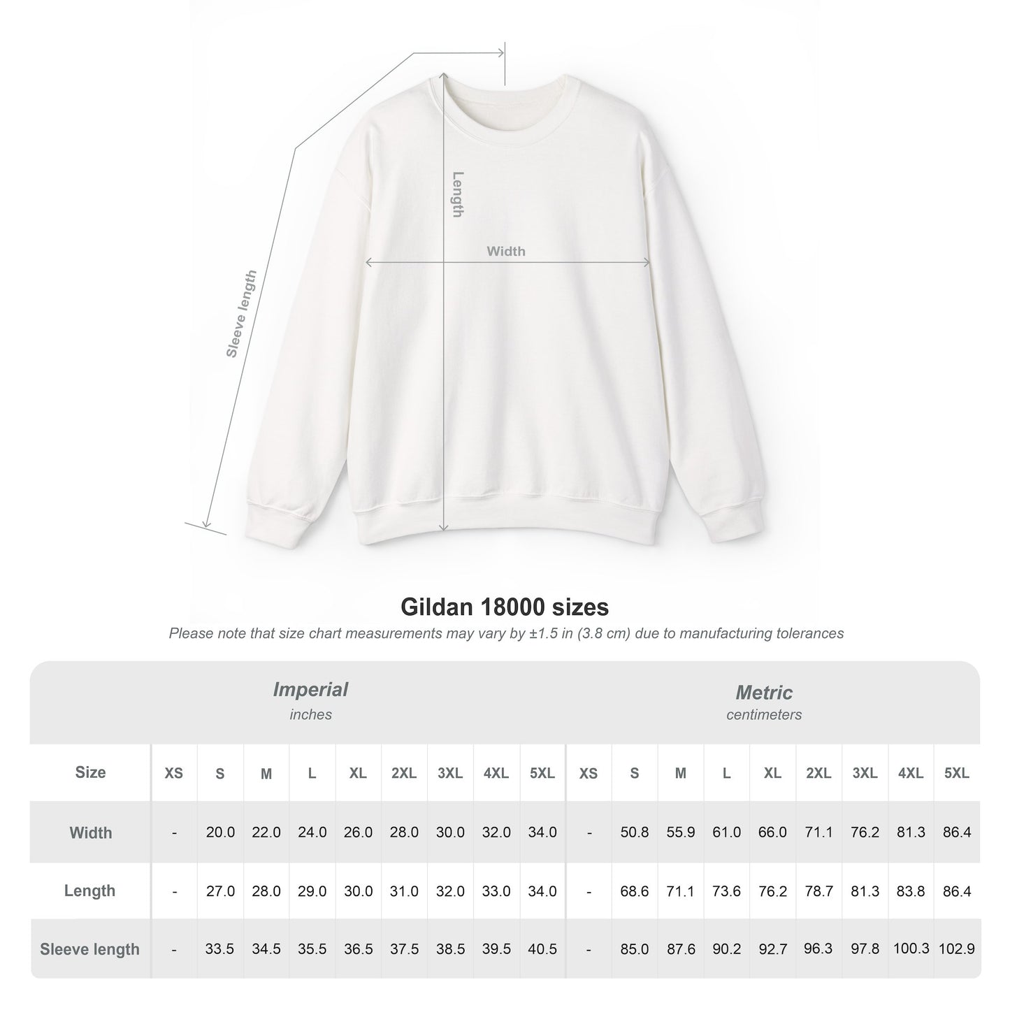 Unisex Peace Crew Neck Sweatshirt